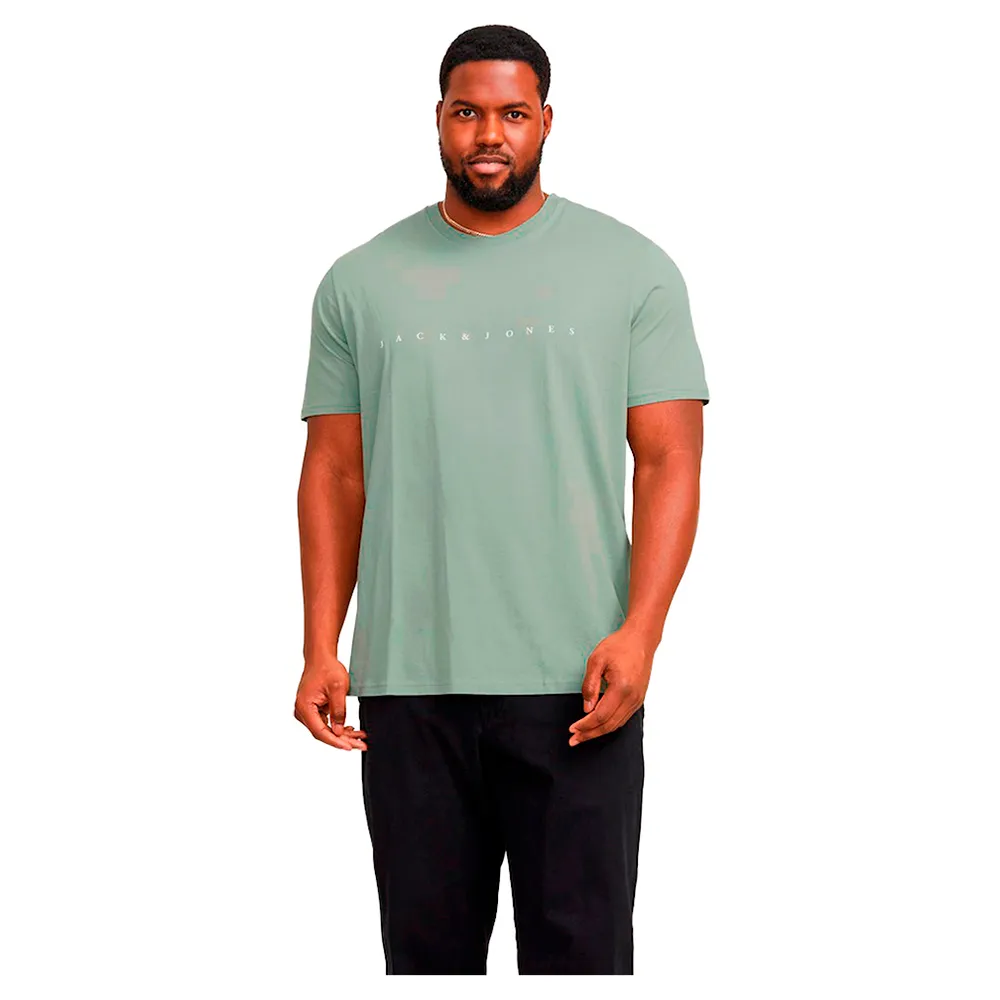 

Футболка с коротким рукавом Jack & Jones Star Plus Size, зеленый