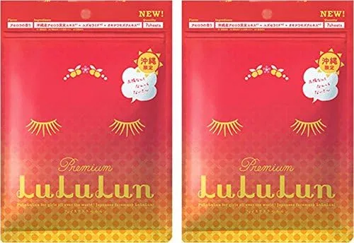 Маска для лица Lululun с ароматом ацеролы, 14 шт