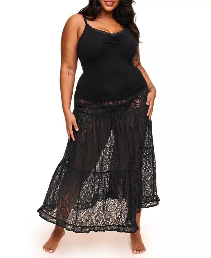 

Комплект из майки и юбки Isadora Plus Size Adore Me, черный