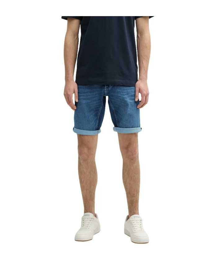 

Джинсовые шорты Tom Tailor, синий