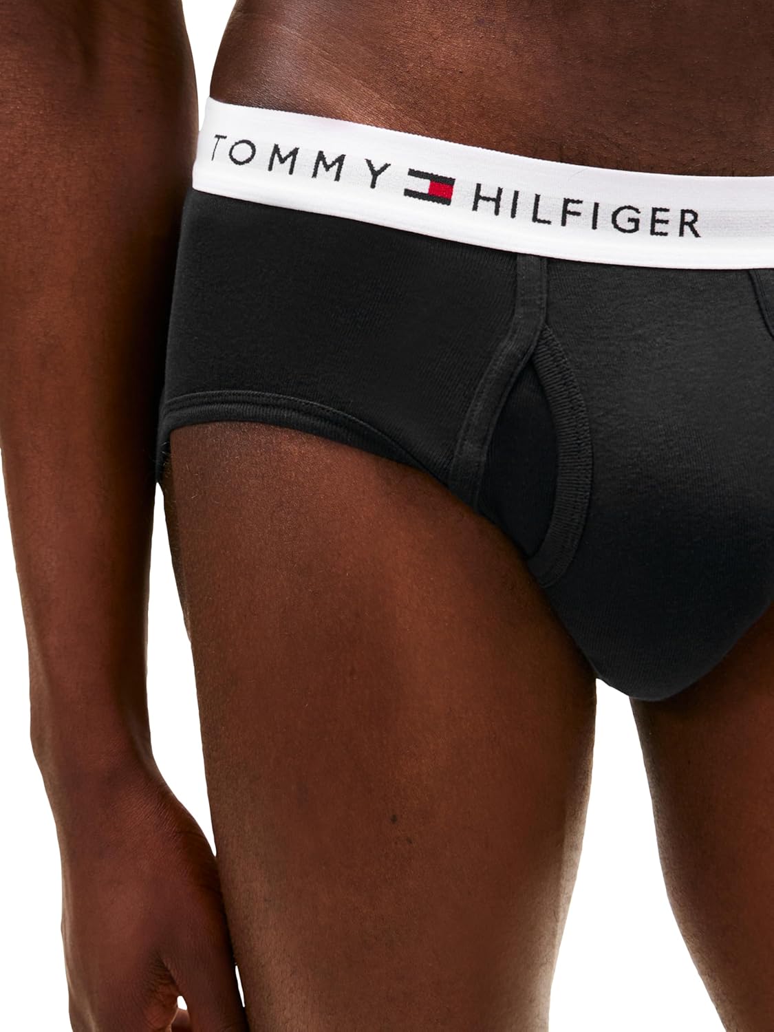 Комплект трусов Tommy Hilfiger Cotton Classic, 4 предмета, голубой/серый вереск/бордовый/темно-синий — фото 4