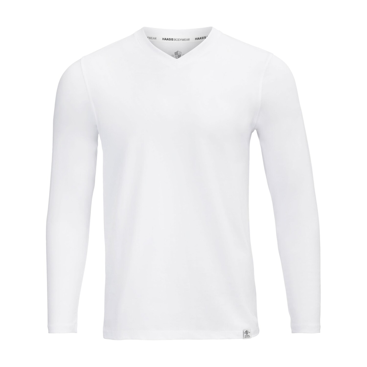 

Лонгслив Haasis Bodywear Shirt V Ausschnitt, белый