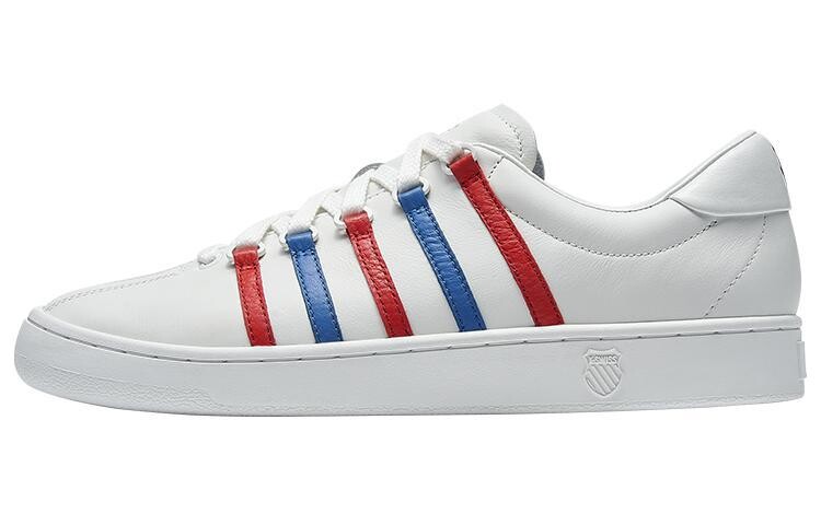 

Скейтбординговые туфли мужские низкие белые/красные/синие Kswiss, Красный, Скейтбординговые туфли мужские низкие белые/красные/синие Kswiss