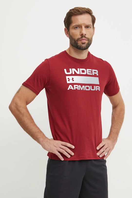 

Футболка тренировочная Team Issue Wordmark Under Armour, бордовый