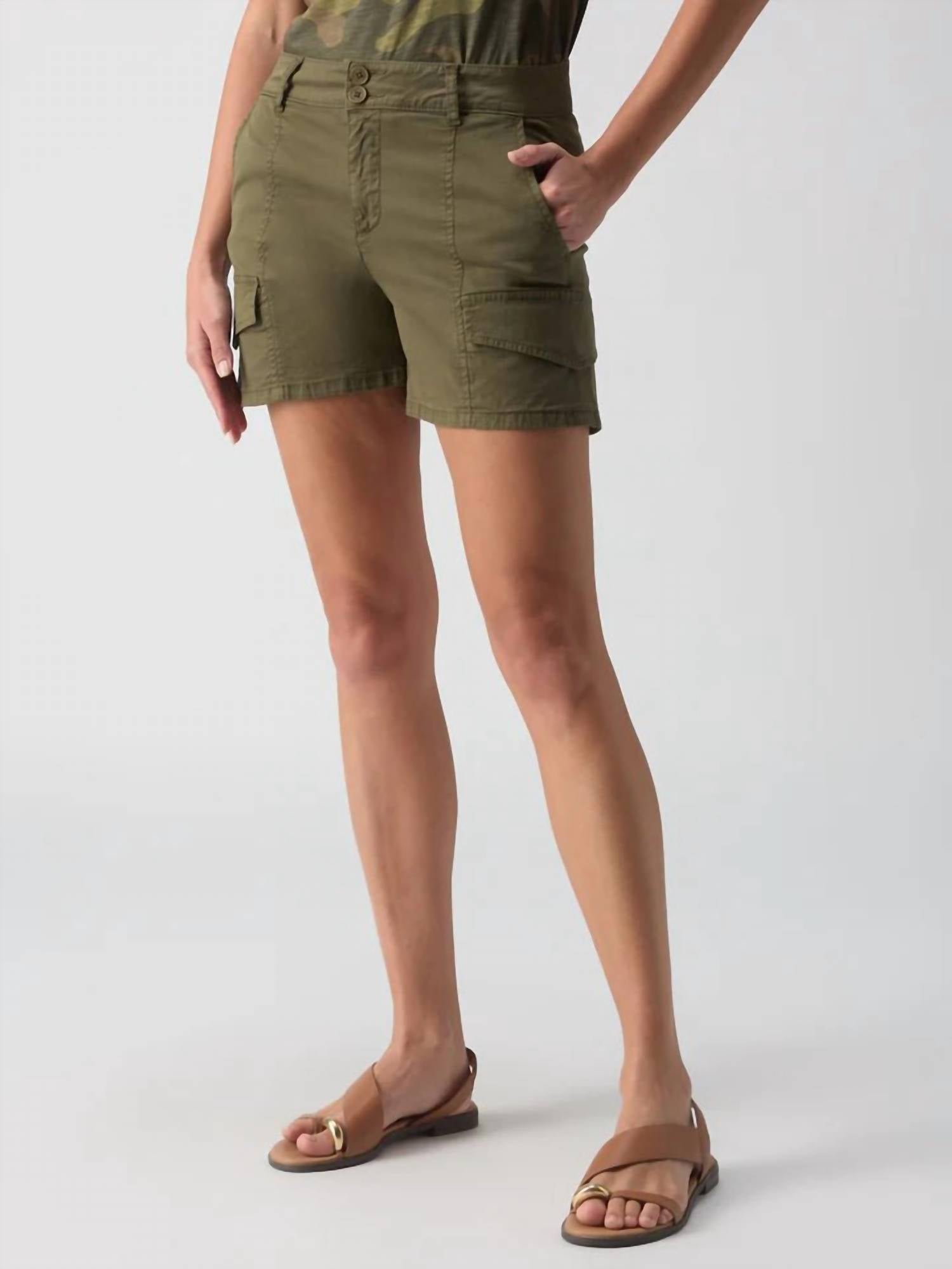 

Короткие шорты Rebel Standard Rise в цвете Hiker Green Sanctuary