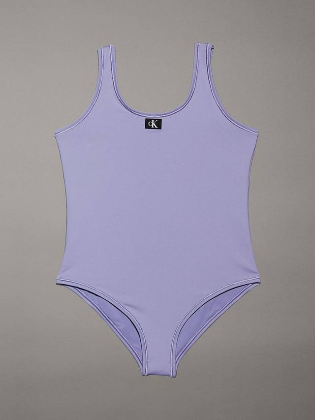 

Детский купальник CK Monogram Calvin Klein, Persian Violet