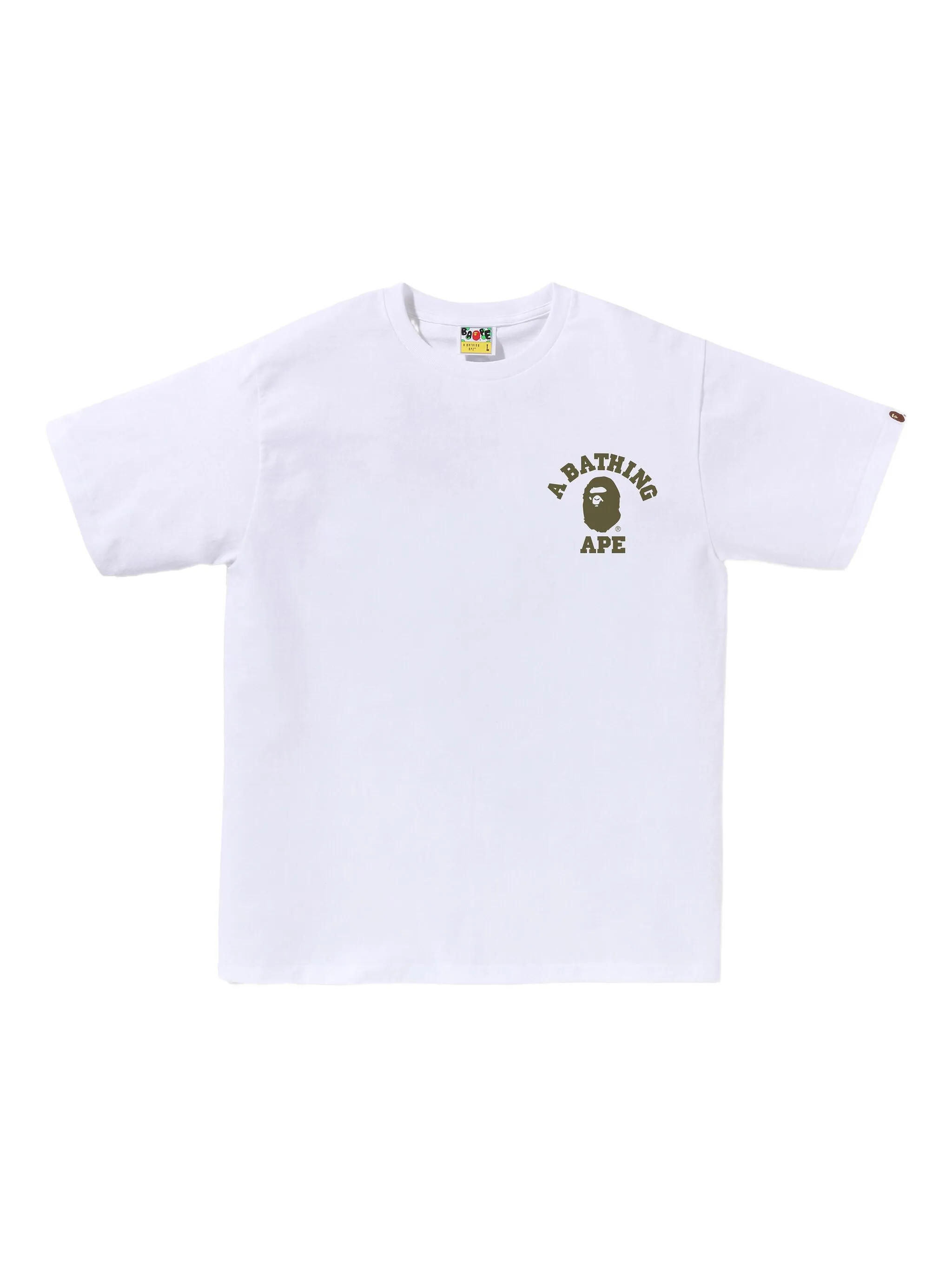 

Футболка с логотипом A Bathing Ape, белый