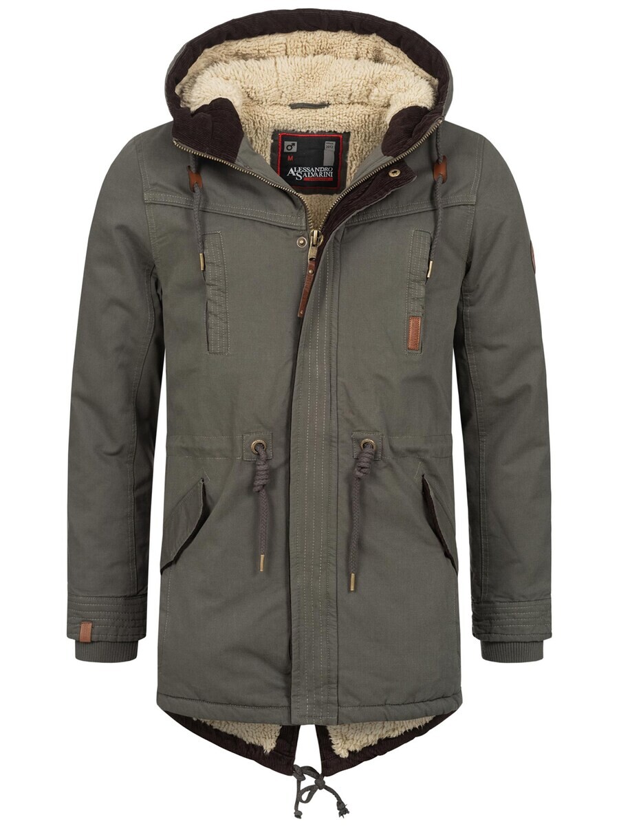 

Парка Alessandro Salvarini Winter Parka, базальтовый серый