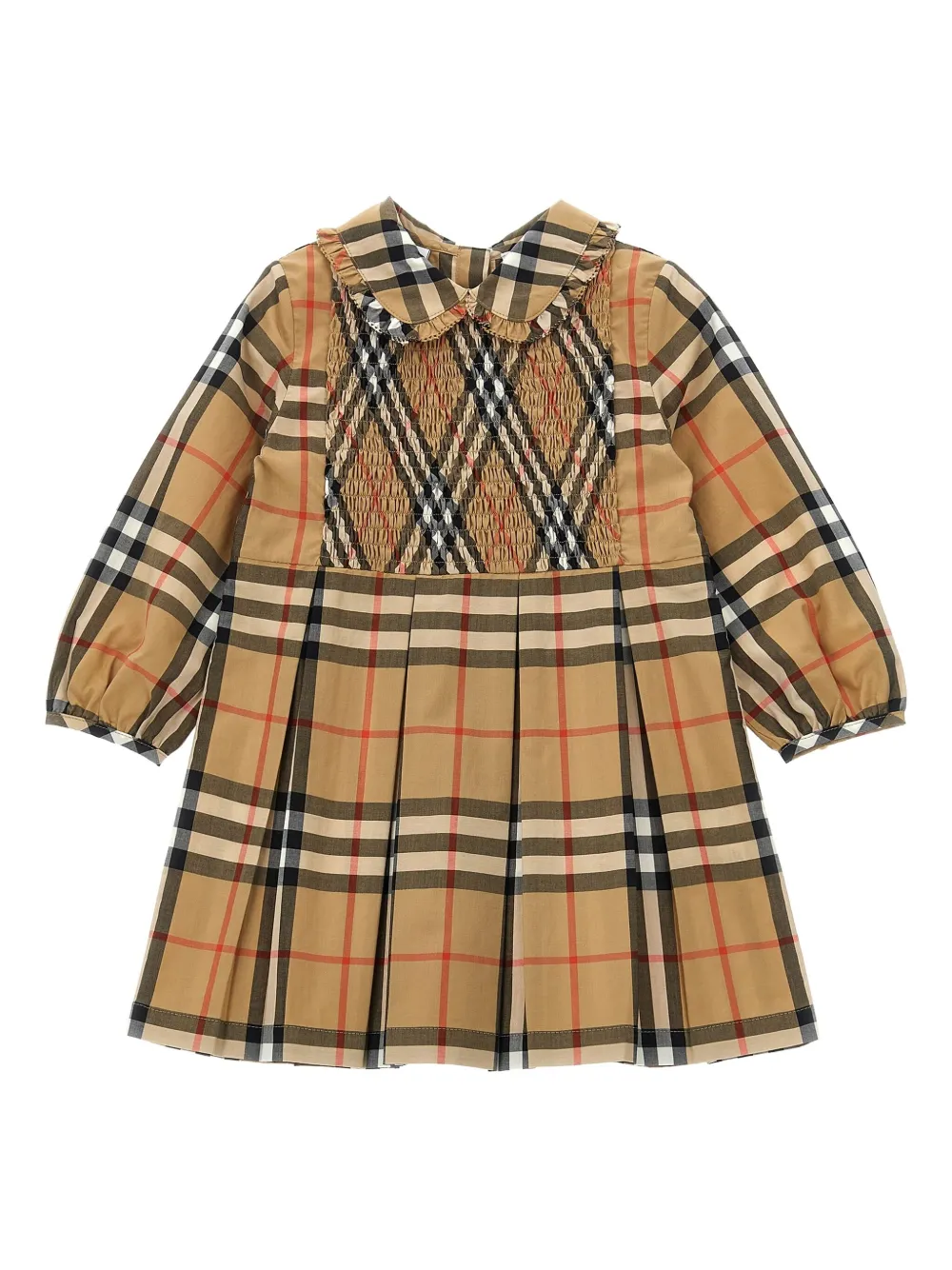 

Платье в клетку Vintage Check BURBERRY KIDS, нейтральный