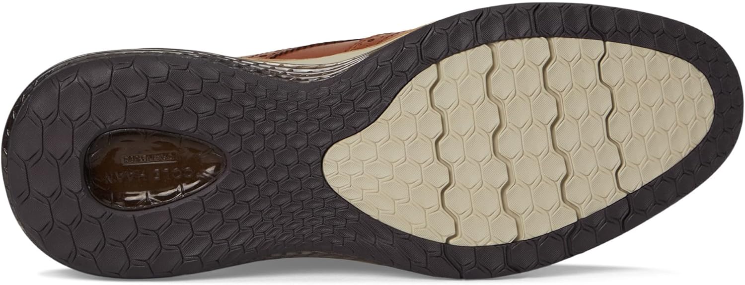 Мужские туфли Cole Haan Originalgrand Energyweave Wingtip, бежевый/слоновая кость — фото 3