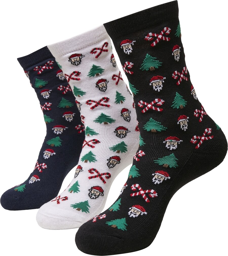

Носки Urban Classics Grumpy Santa, разноцветный