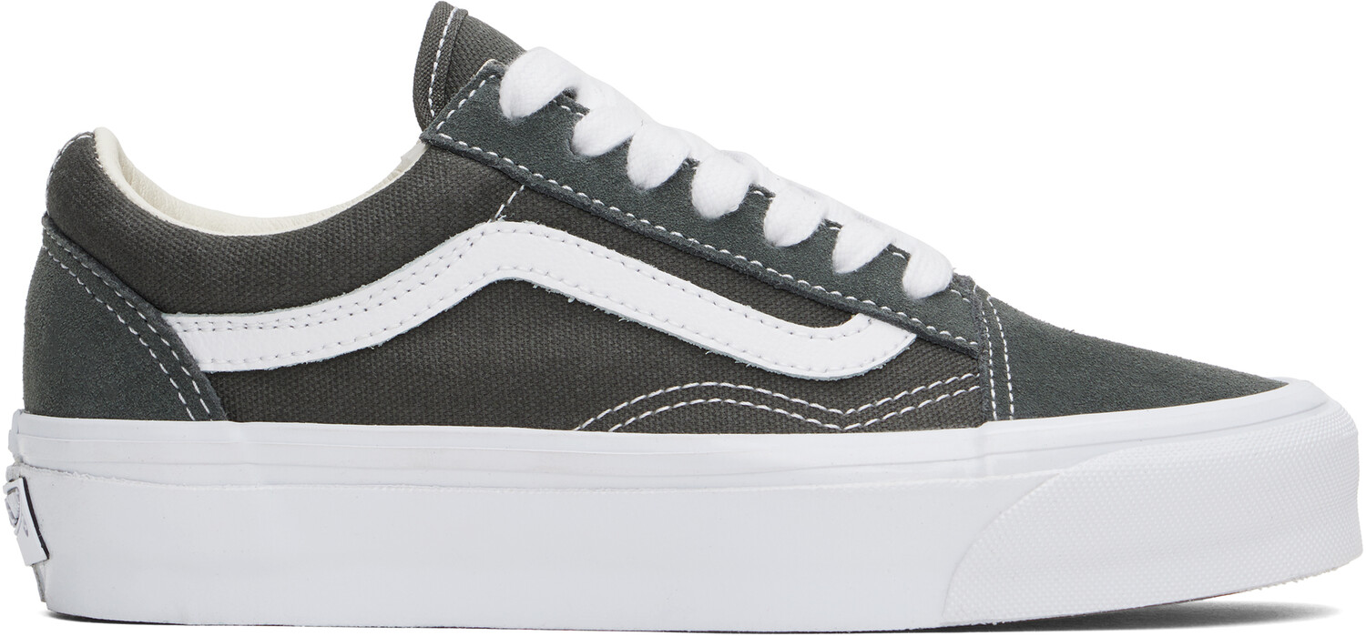 Серые премиум-кеды Old Skool Vans, Gunmetal