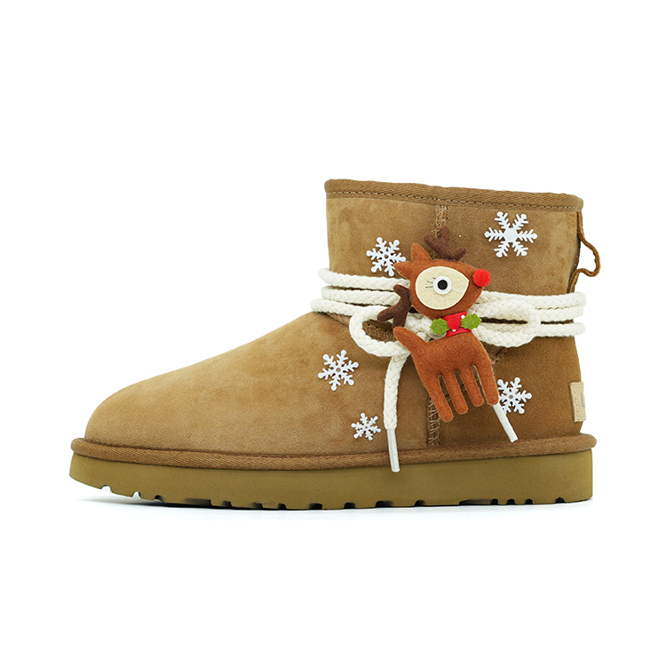 

Ботинки UGG CLASSIC MINI Snow Boots Women's Brown