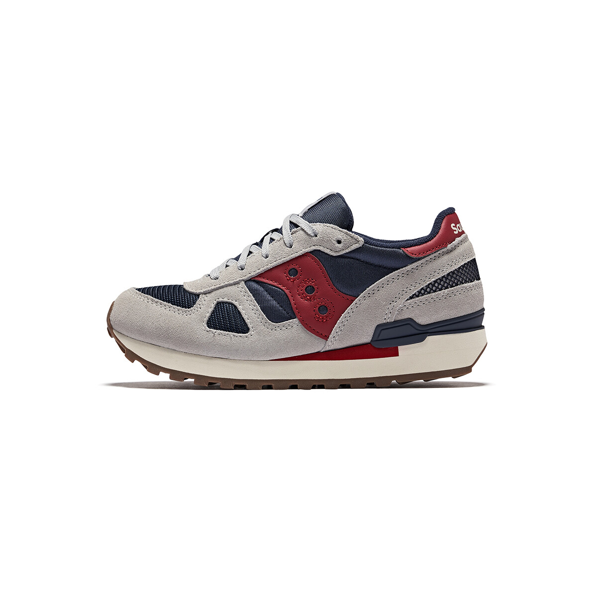 

Кроссовки saucony Shadow Original Kids Lifestyle Shoes Kids Low-top Gray/Blue, серый/синий