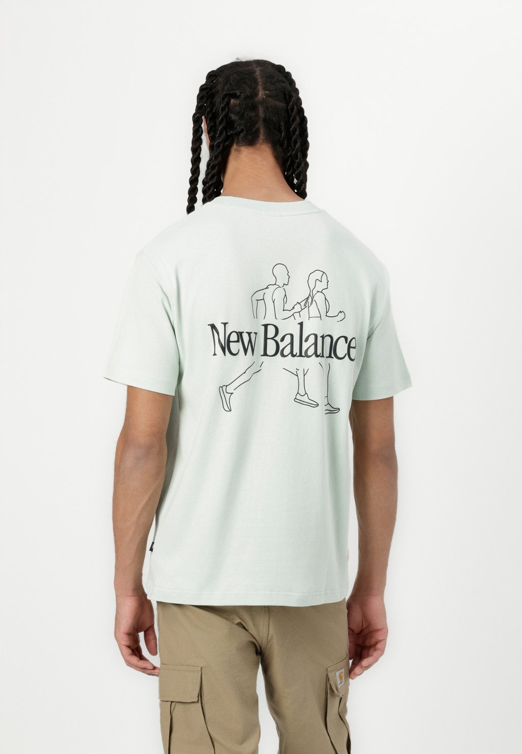 

Футболка с принтом STREET CLASSICS RUNNERS New Balance, светло-зеленый