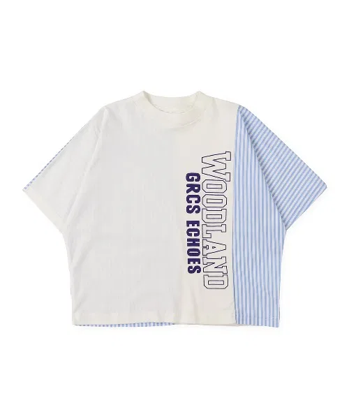 Детская футболка WOODLAND GROOVY COLORS белая