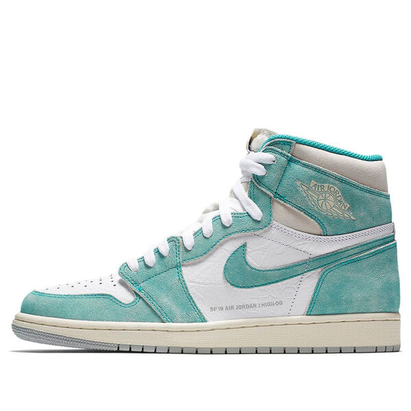 

Кроссовки 1 ретро высокие og Air Jordan, зеленый
