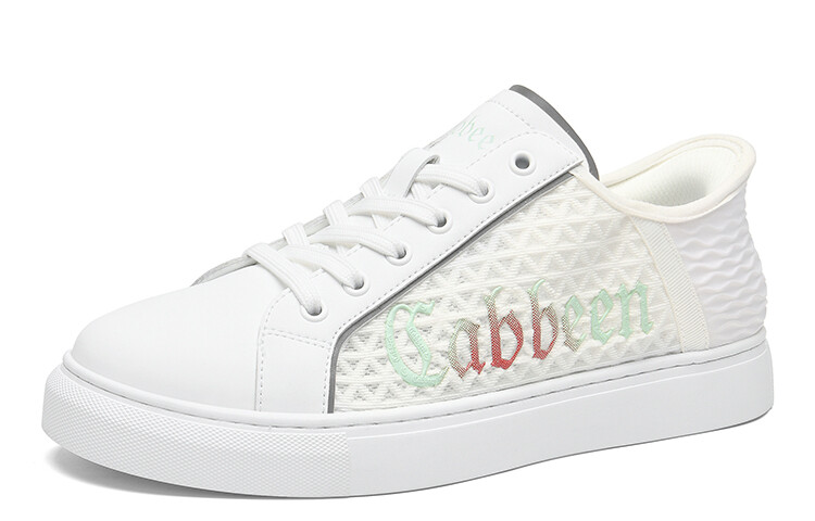 Кроссовки мужские Lifestyle Shoes Men Low-Top Cabbeen, белый — фото 2