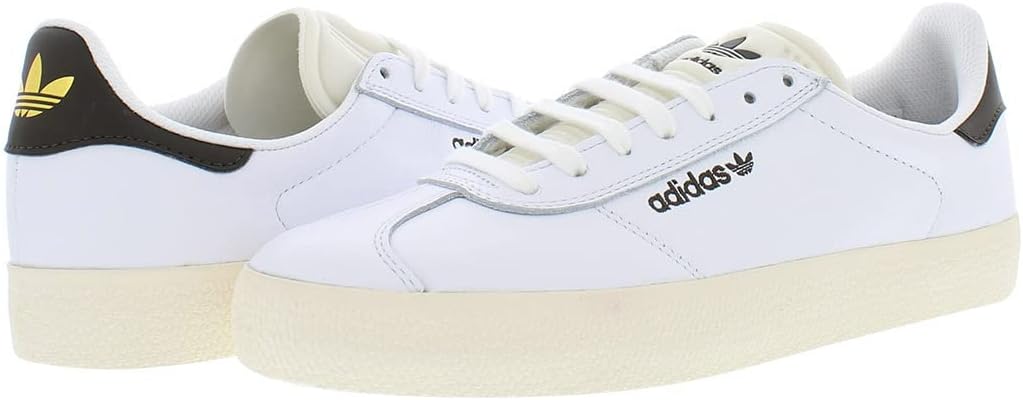 Мужские кроссовки Adidas Gazelle Adv, белый/оливковый — фото 2