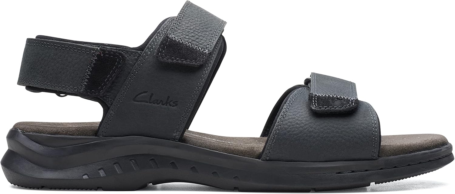

Мужские сандалии Clarks Hapsford Creek Fisherman, черный