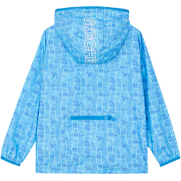 Детская одежда для защиты от солнца Moderate Skechers, синий water ripple all over print/021m — фото 4