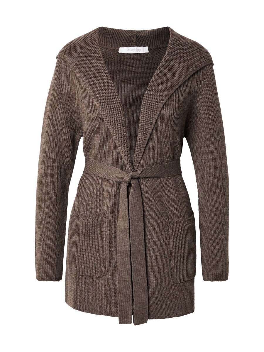 

Вязаный кардиган Max Mara Leisure FINEZZA, коричневый