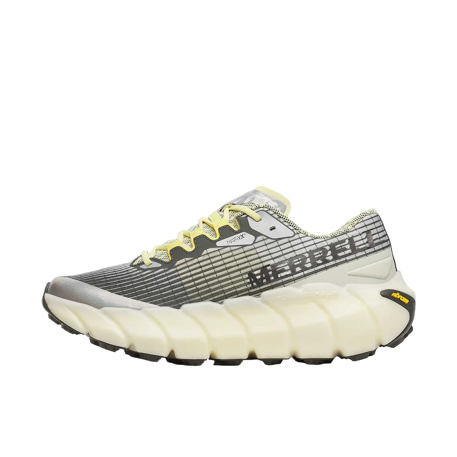 Дышащие и износостойкие низкие кроссовки для бега мужские MERRELL, lemon/белый whale желтый