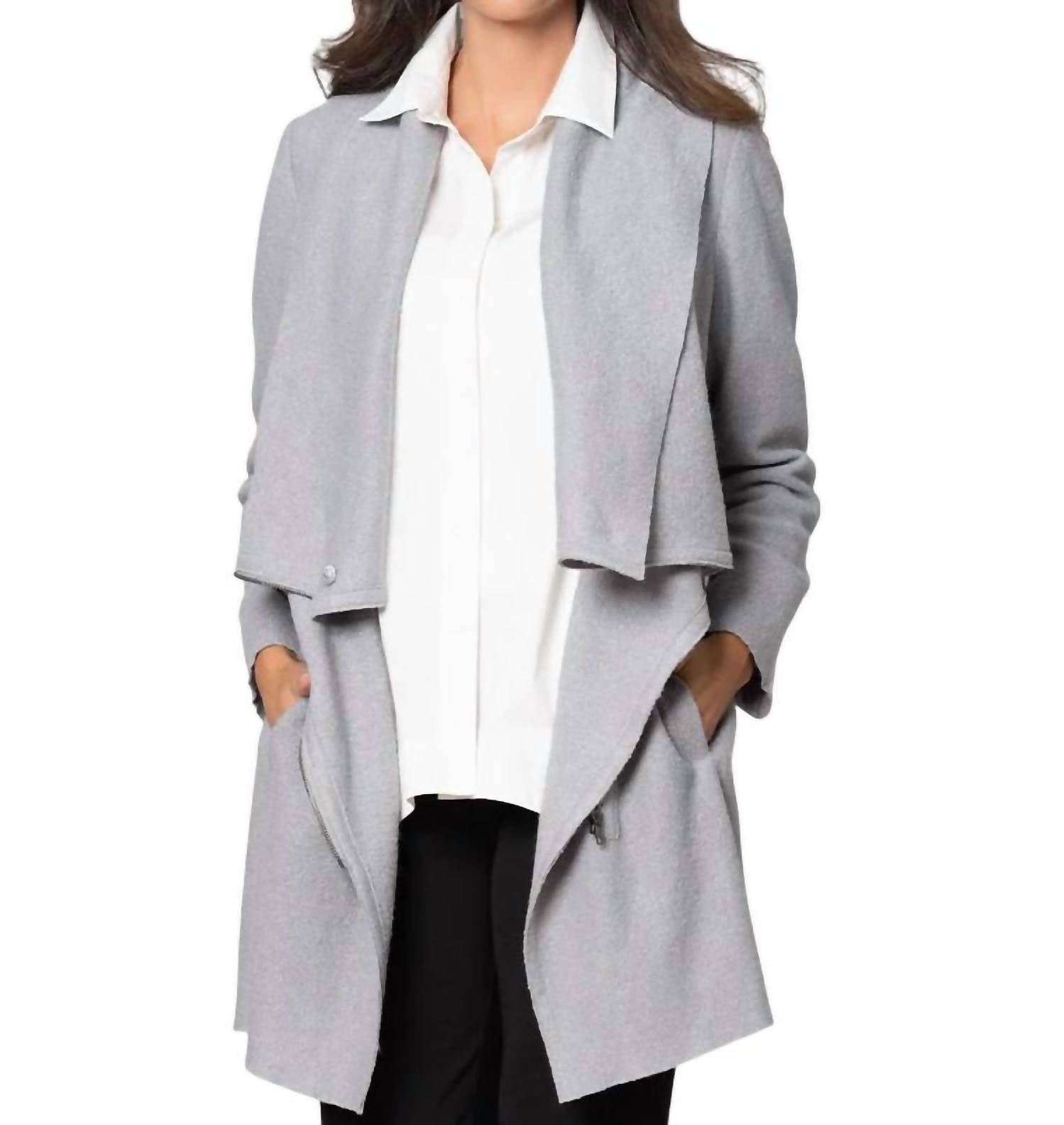 

Пальто Far And Away в средне-сером цвете Stella Carakasi, цвет medium gray