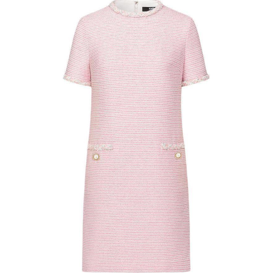 

KARL LAGERFELD / Karl Lagerfeld Jeans Платье с короткими рукавами KARL LAGERFELD женское розовое