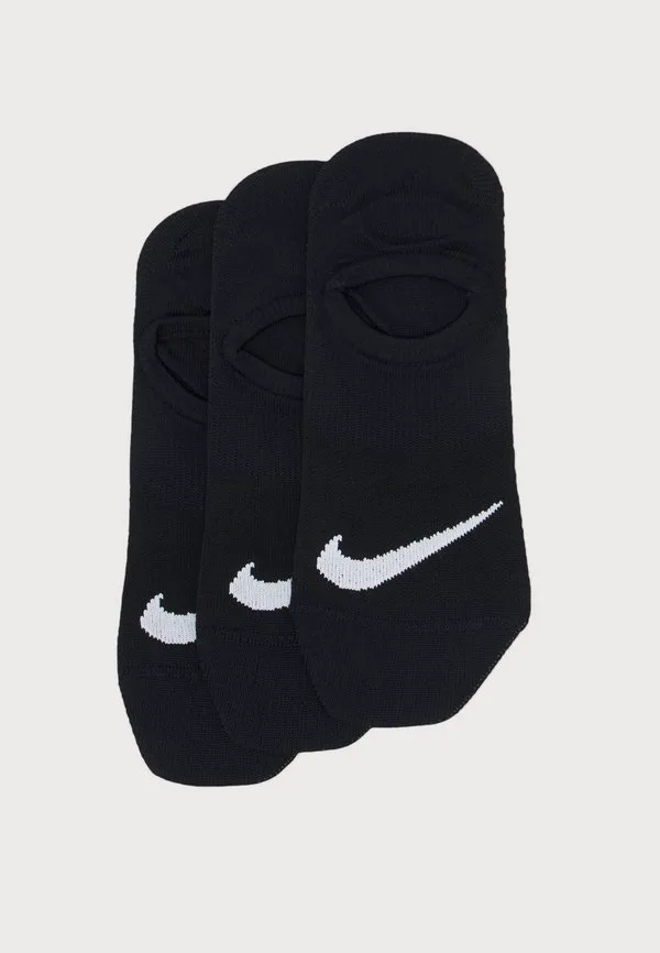 Повседневные футбольные носки, комплект из 3 пар, тренировочные носки Nike Performance, Black/White