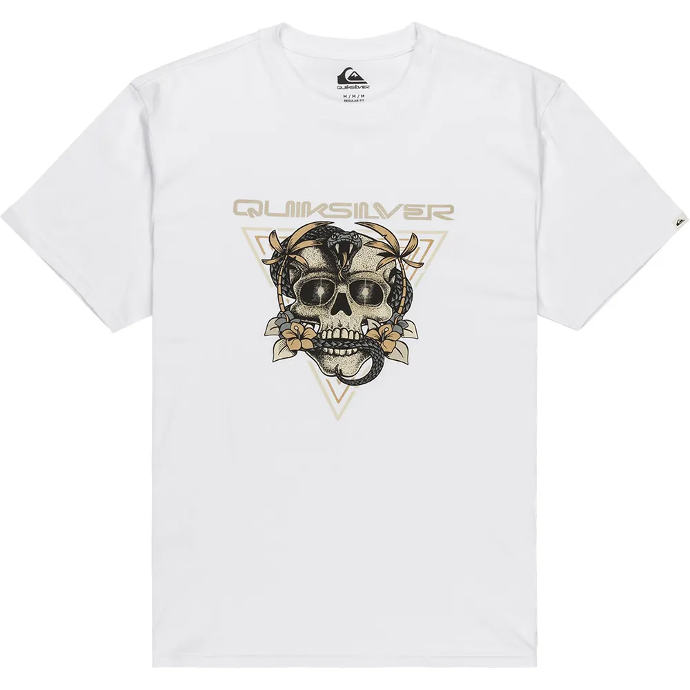 

Футболка с коротким рукавом Quiksilver Core Skull, белый