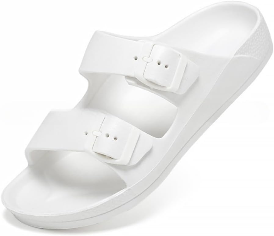 

Мужские сандалии Geerta с регулируемым ремешком на двойной пряжке, белый