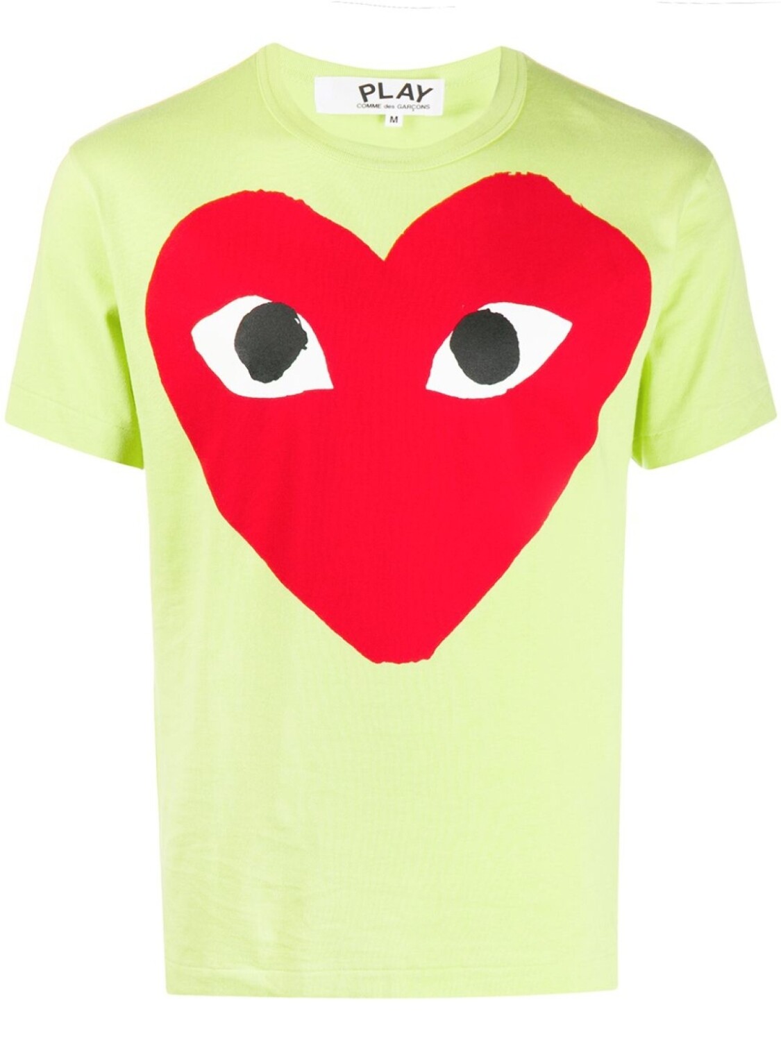 

Comme Des Garçons Play футболка с круглым вырезом и принтом, зеленый