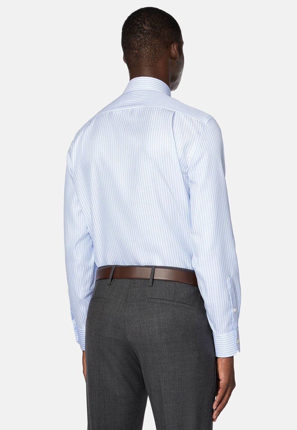 

Рубашка STRIPED REGULAR FIT Boggi Milano, светло-голубой