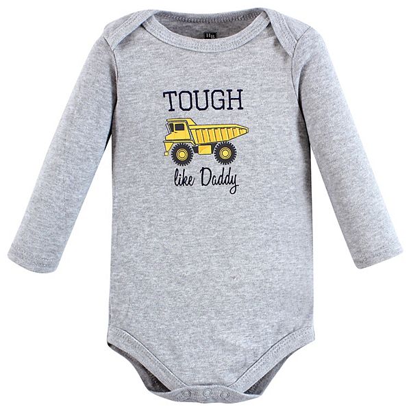 Боди с длинным рукавом для мальчика, cotton, construction Hudson Baby — фото 3