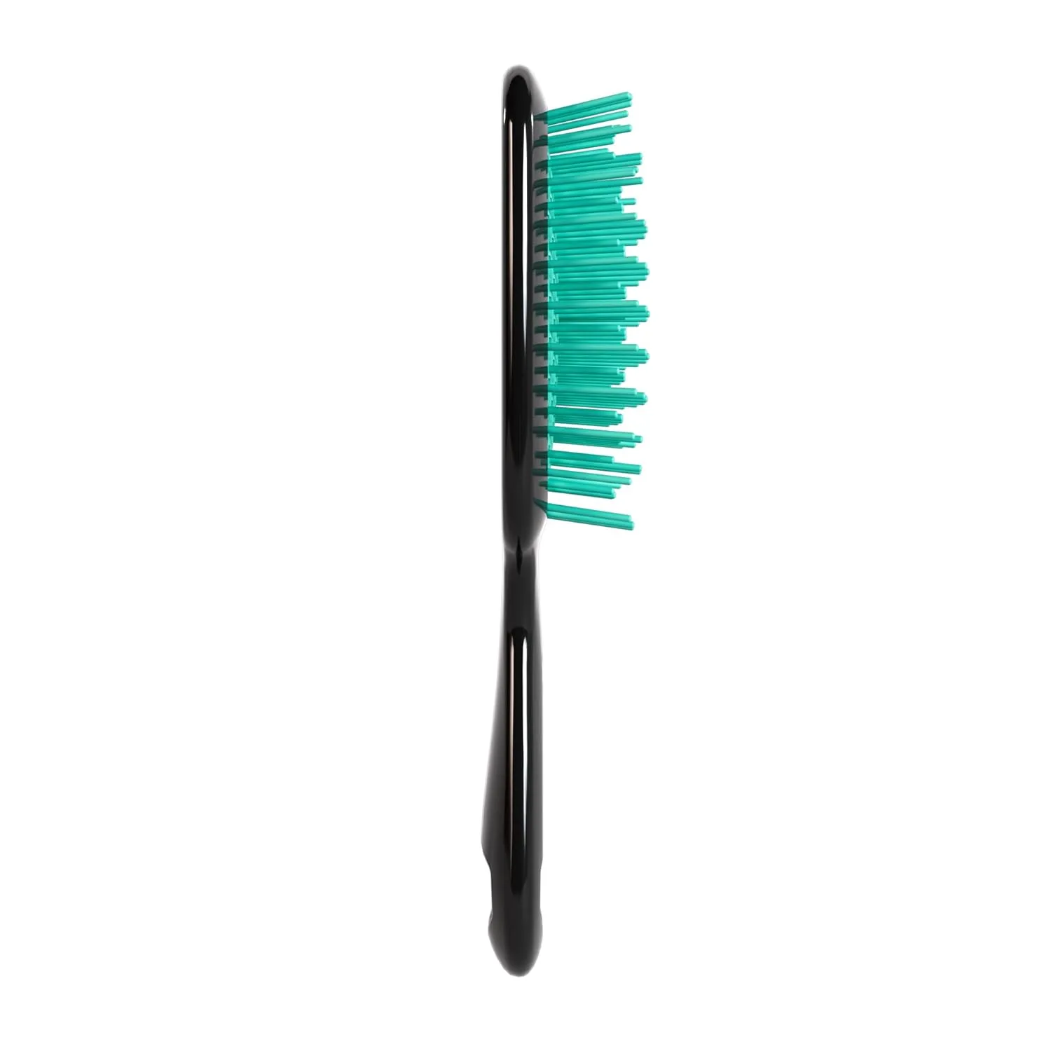 Расческа FHI Heat UNbrush для безболезненного расчесывания всех типов влажных и сухих волос - прочные антистатические щетинки DuoFlex, легкая ручка, вентилируемая конструкция. 1 штука (1 шт.), Lagoon — фото 2