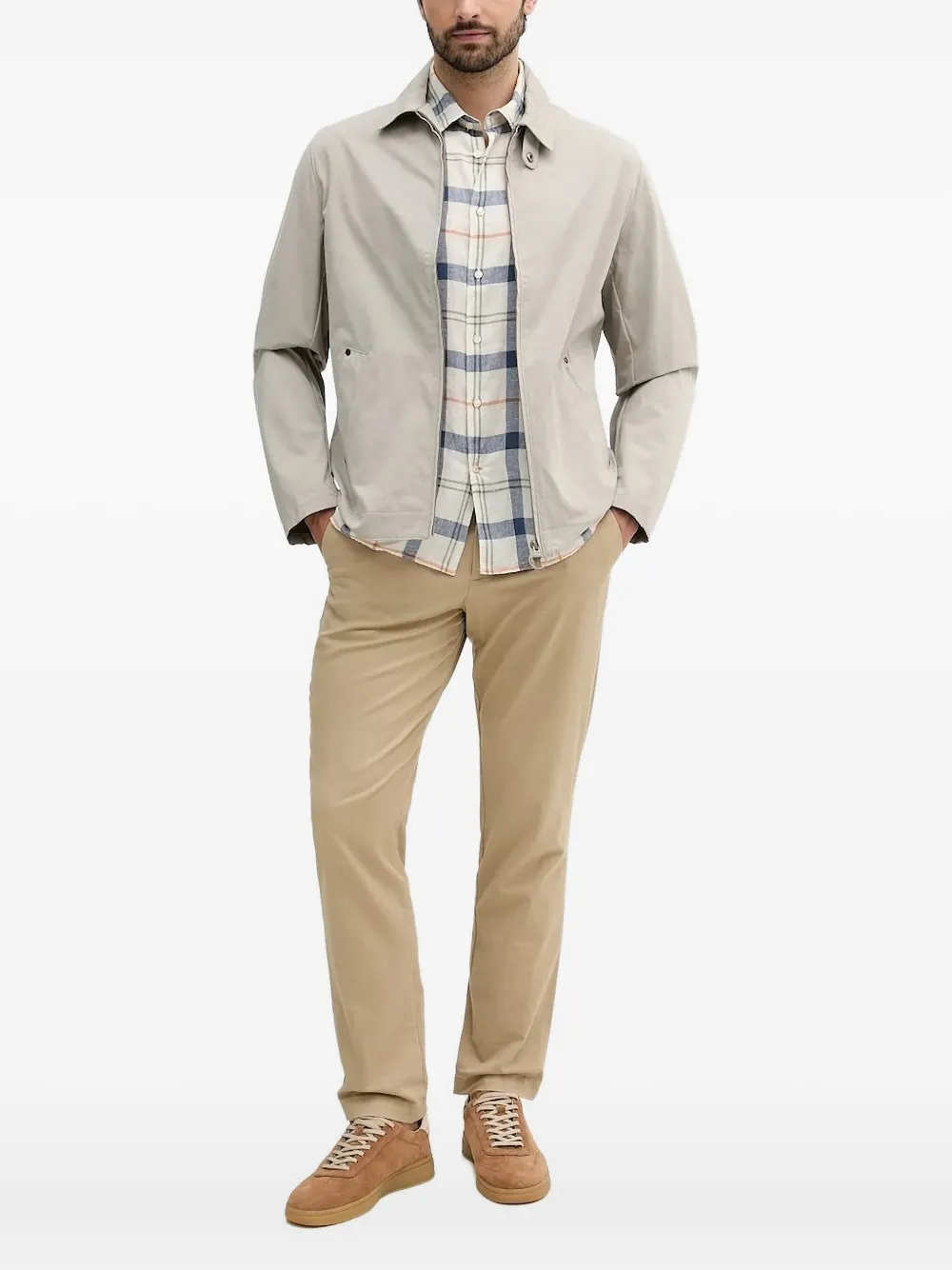 

Куртка на молнии Barbour, нейтральный