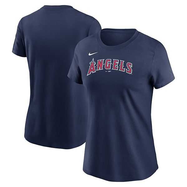 

Женская футболка navy los angeles angels fuse wordmark Nike, Синий, Женская футболка navy los angeles angels fuse wordmark Nike