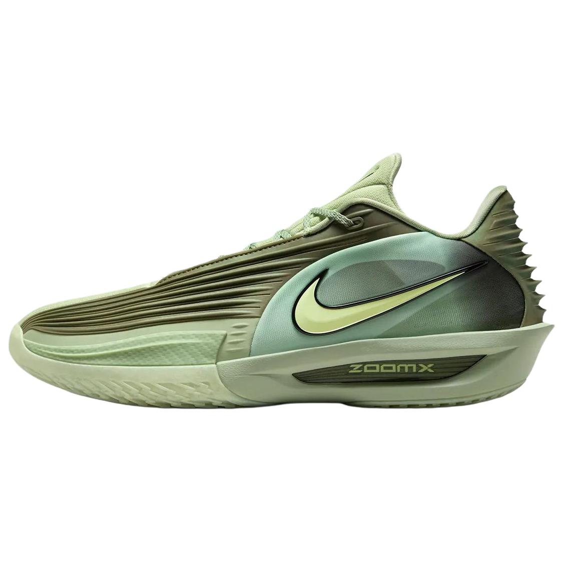 

Nike Баскетбольные кроссовки GT Cut 3 с низким верхом, устойчивые к истиранию, мужские, зеленые