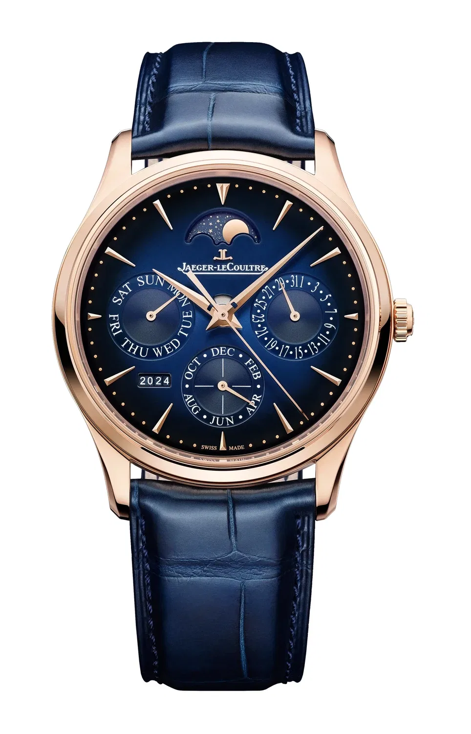 МАСТЕР УЛЬТРА ТОНКИЙ ВЕЧНЫЙ КАЛЕНДАРЬ - 114258J JAEGER-LECOULTRE, золотой
