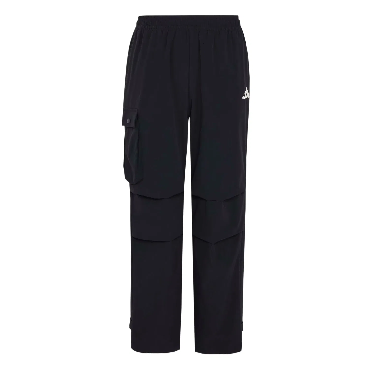 Детские карго-брюки тонкие Adidas, Black/Jade White