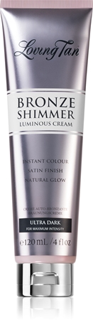 

Крем для автозагара Loving Tan Bronze Shimmer, Ultra Dark 120 ml