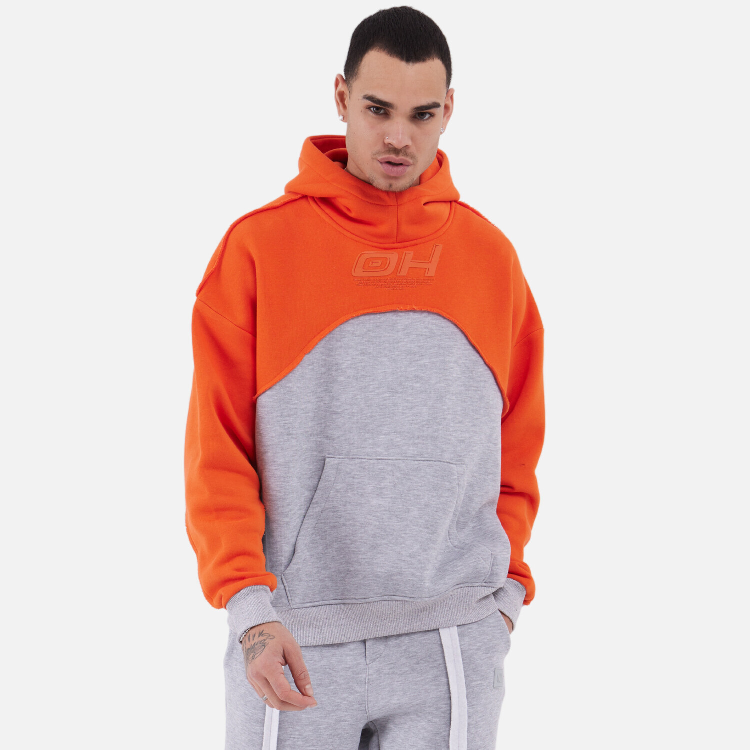 

Толстовка Ossy Homer Hoodie Kapuzenpullover Unisex Oversize, оранжевый