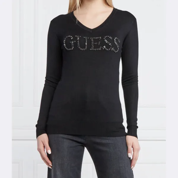 

Свитер обычного кроя Guess, черный