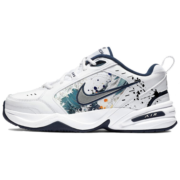 

Кроссовки Air Monarch 4 Chunky унисекс с низким верхом синего/белого цвета Nike, белый