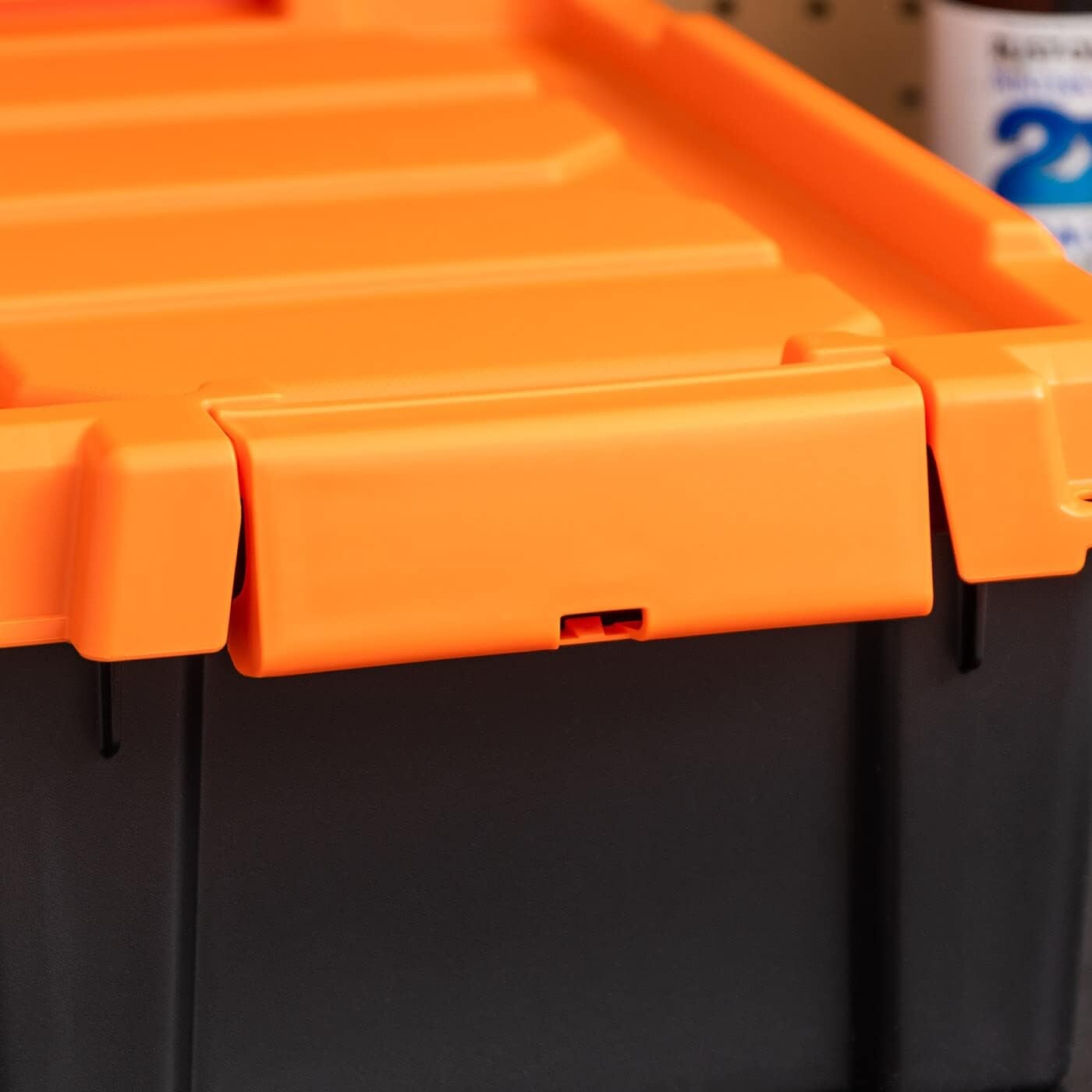 

IRIS USA Запираемые контейнеры для хранения с крышками на 3 галлона, Orange