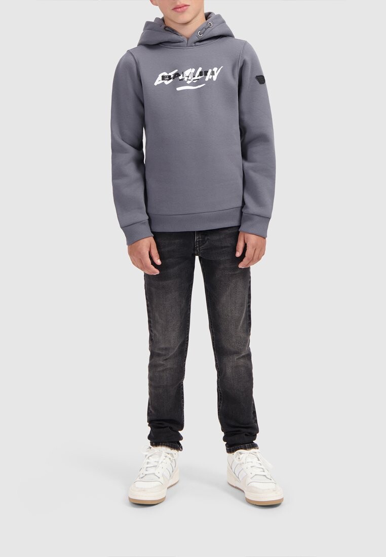 

Толстовка с капюшоном SLIM FIT LS Ballin, антрацит