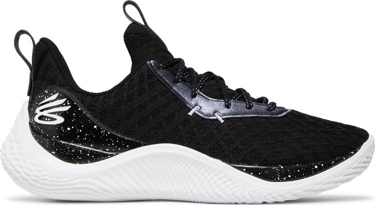 

Кроссовки Curry Flow 10 Team 'Black White', черный