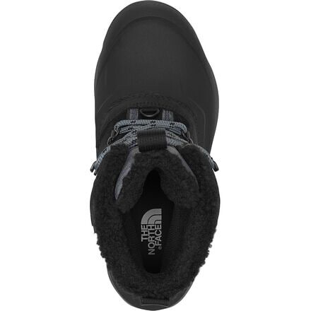 Женские ботинки The North Face Chilkat V 400 WP из водонепроницаемой кожи с утеплителем, черный — фото 3