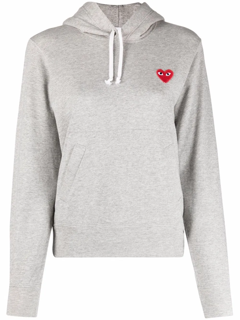 

Худи с нашивкой Comme Des Garçons Play, серый
